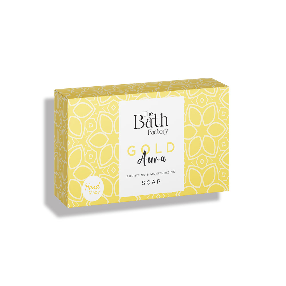 The Bath Factory Hand-, Gesichts- und Körperseife Gold Aura