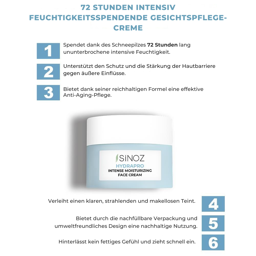 Sinoz Hydrapro Feuchtigkeitscreme 50ml