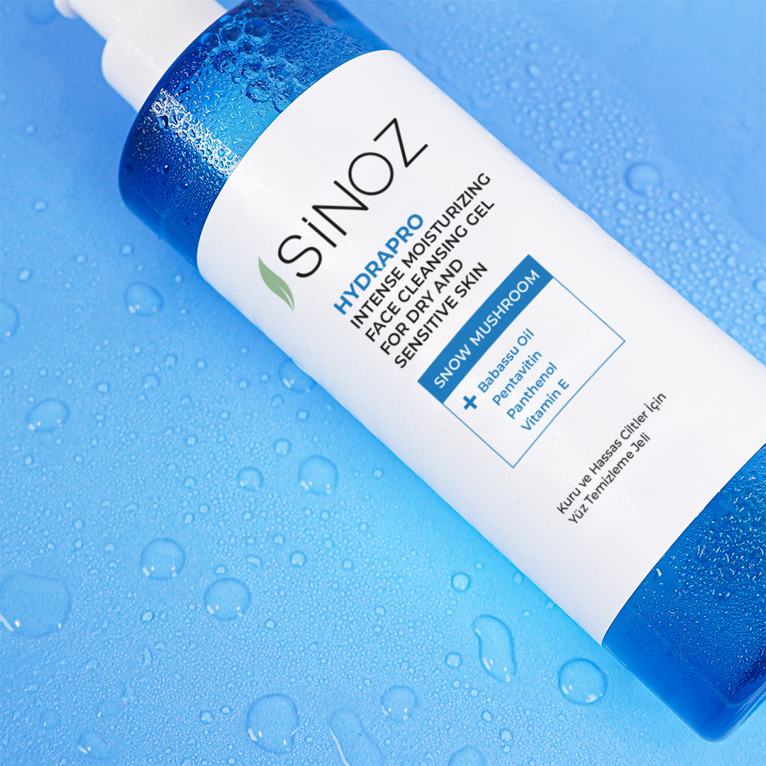 Sinoz Hydrapro intensive moisturizing facial cleansing gel for dry and sensitive skin 400ml