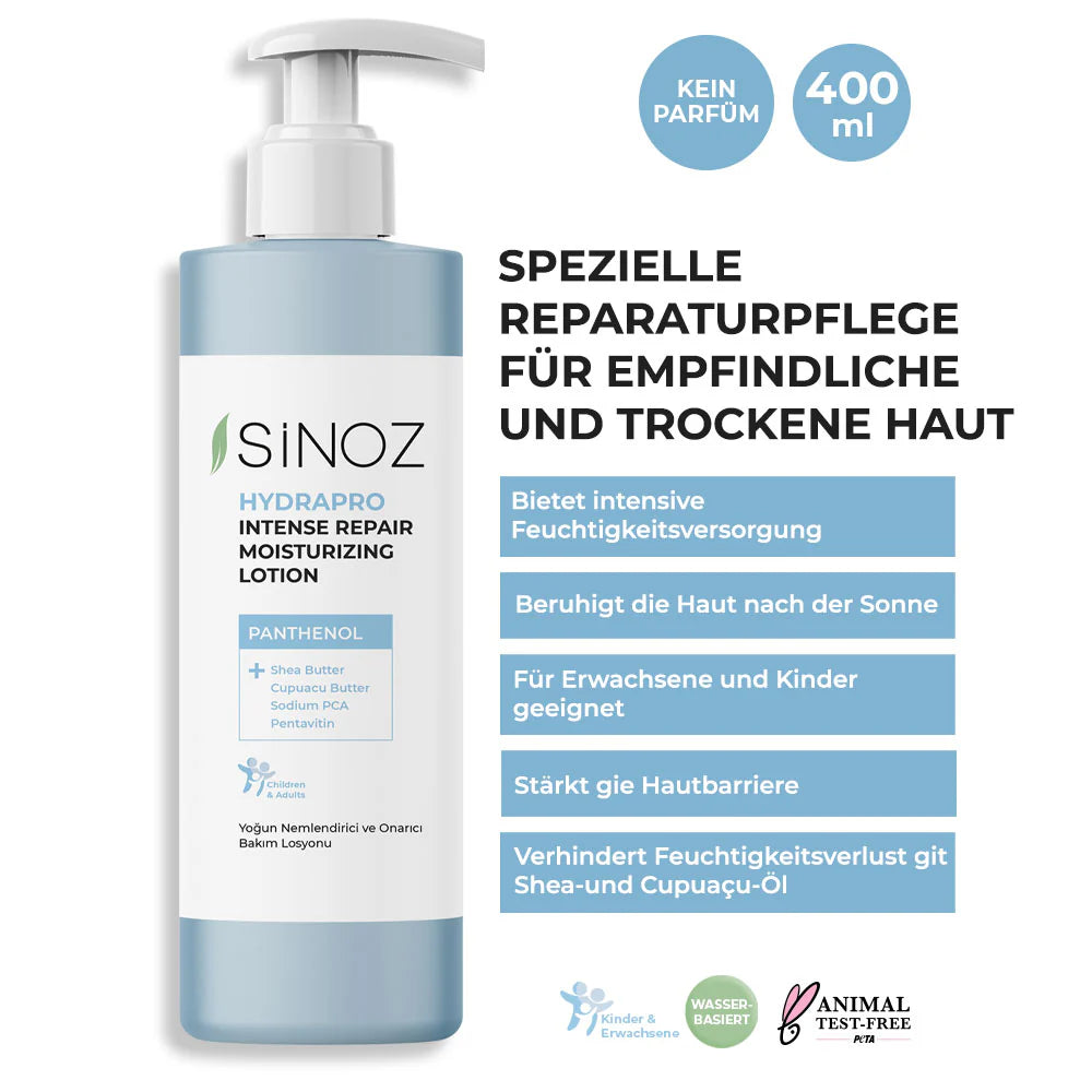 Sinoz Hydrapro Intensive Repair Moisturizing Lotion 400ml