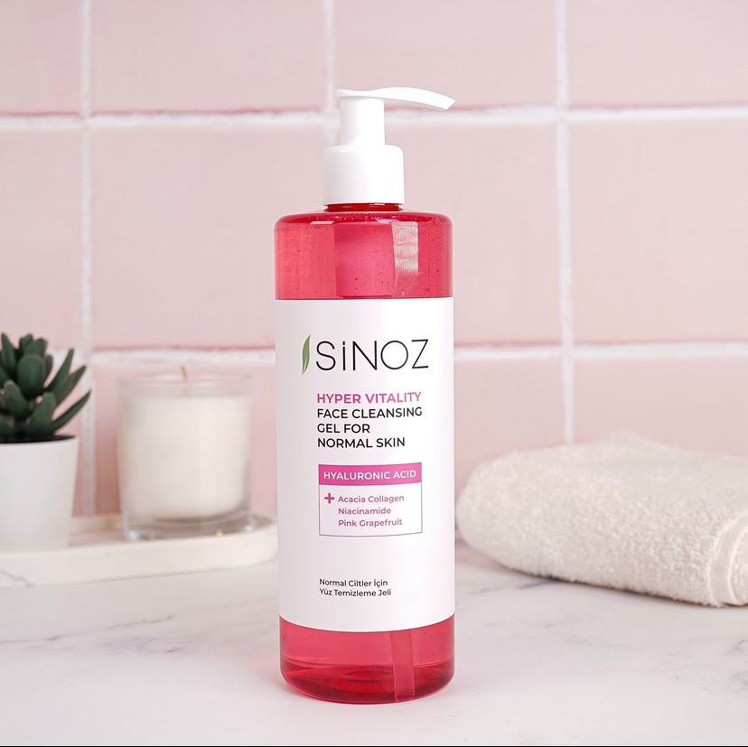 Sinoz Hyper Vitality Facial Cleansing Gel for Normal Skin 400ml