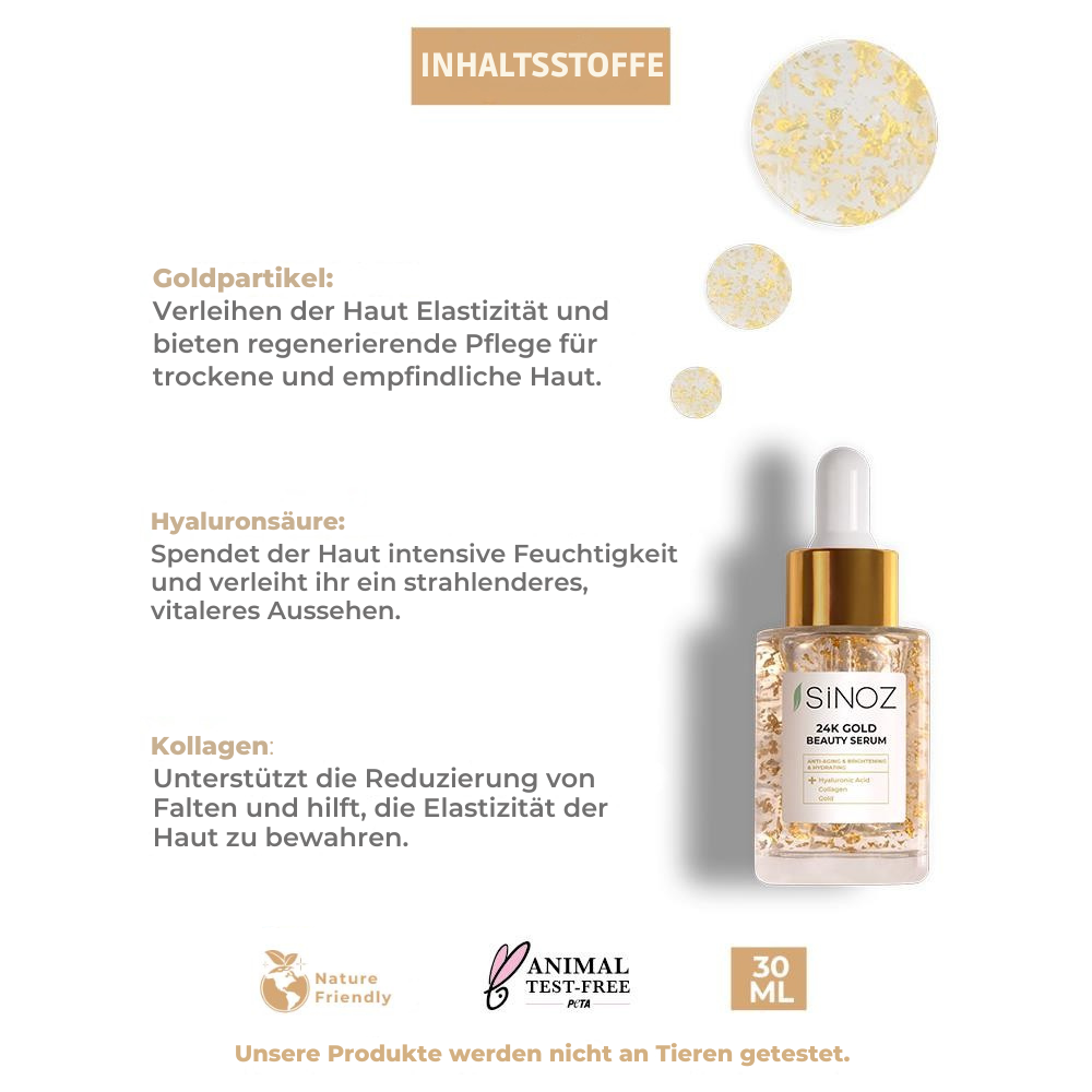 Sinoz 24K Gold Beauty Serum 30ml