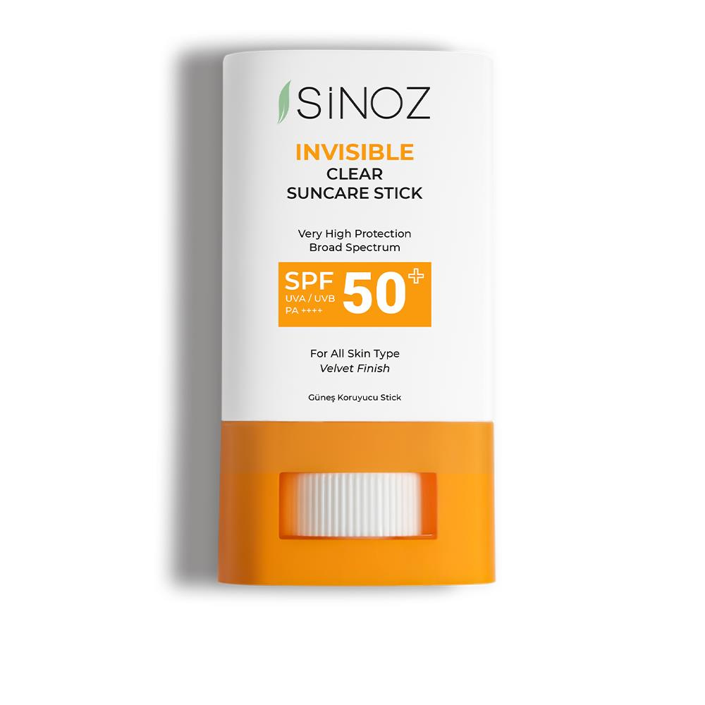 Sinoz SPF50+ Transparenter Sonnenstick 15 g