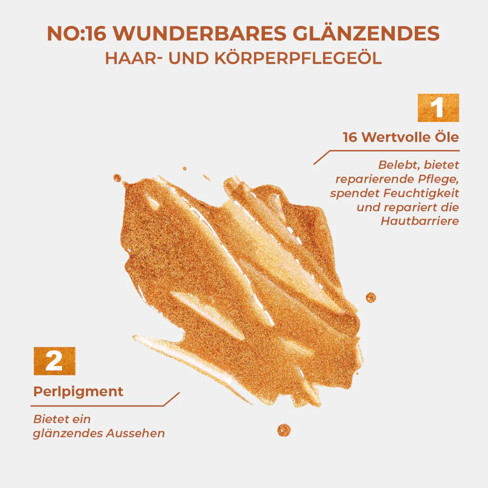 Sinoz No:16 Miracle Shimmer Oil 100ml