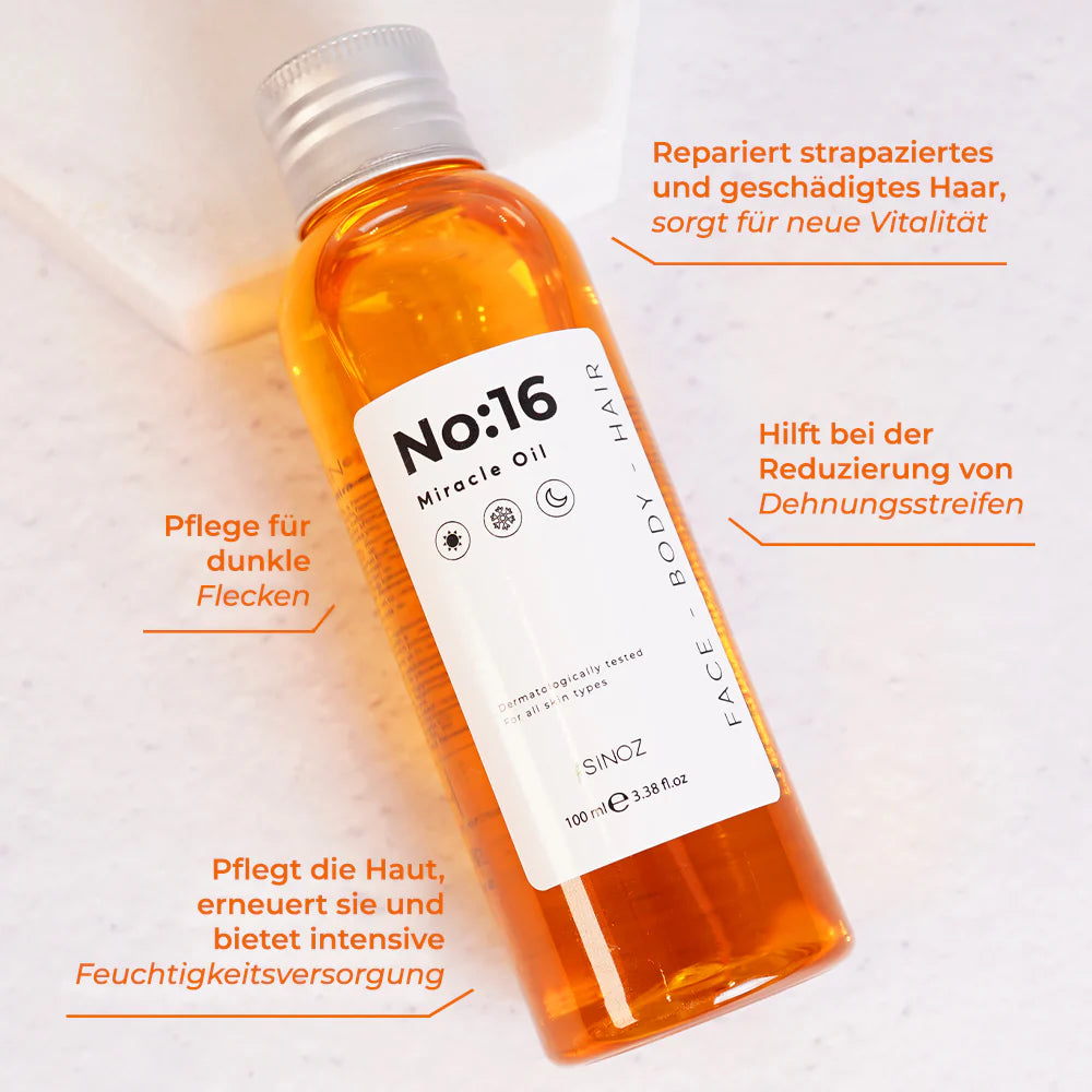 Sinoz No:16 Miracle Oil 100ml