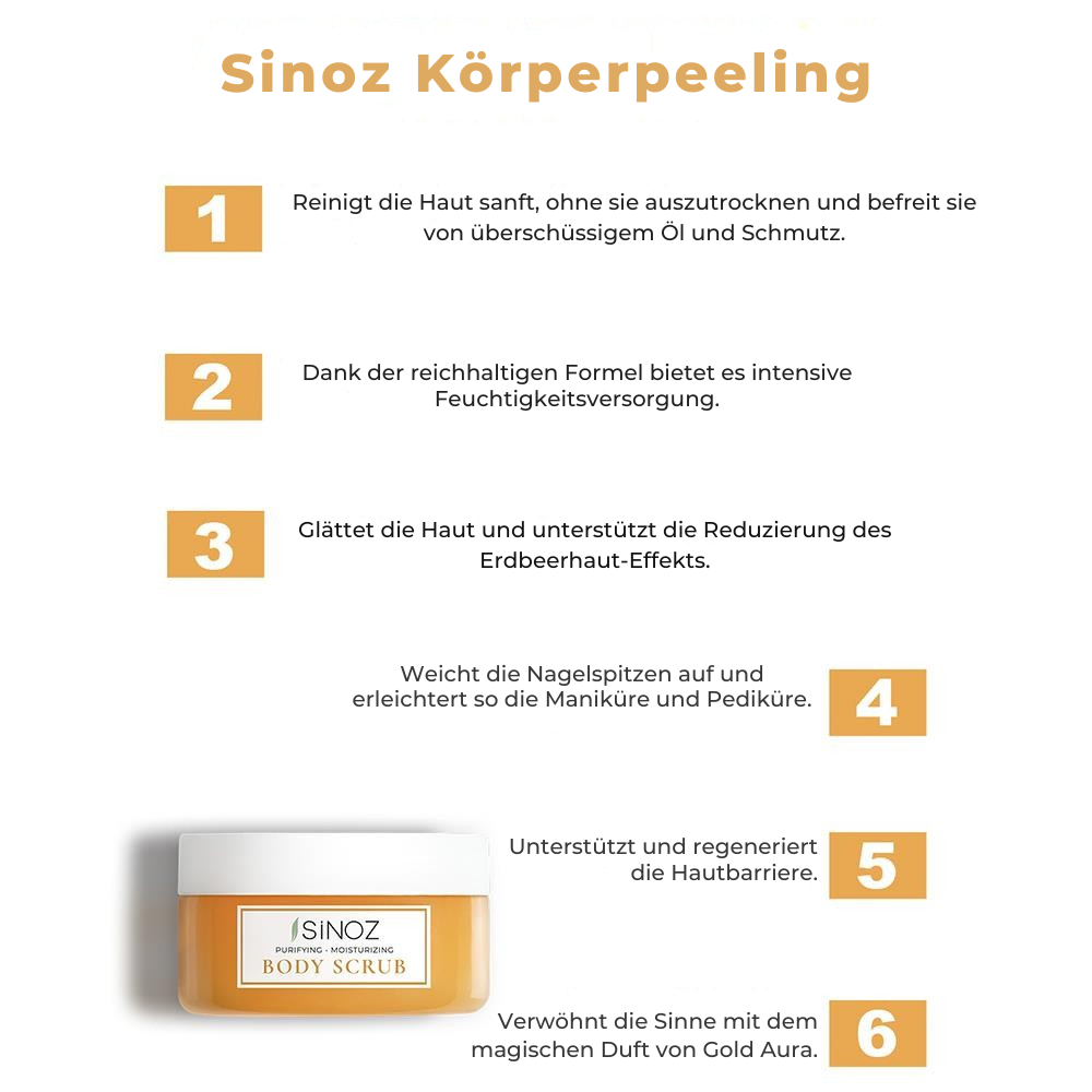 Sinoz Body Scrub 250ml
