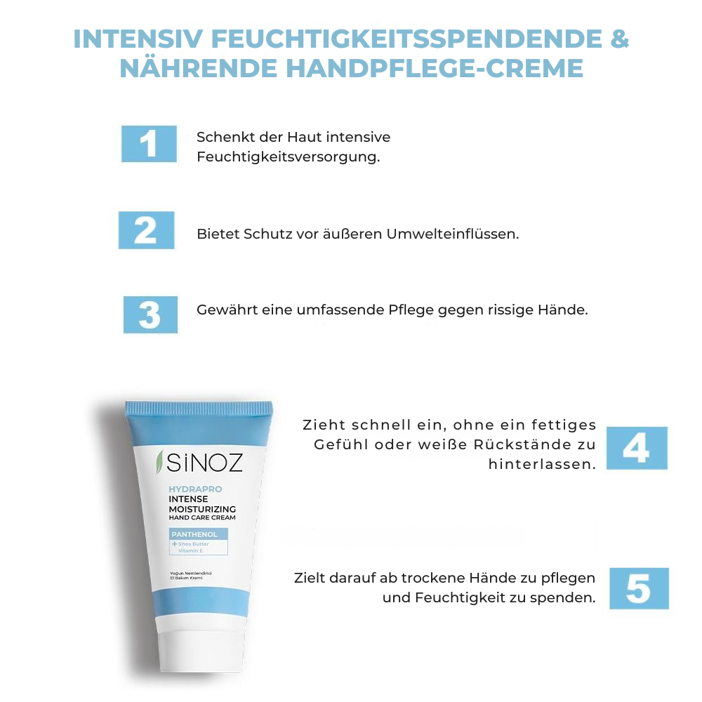 Sinoz Intensive Moisturizing Hand Care Cream 50ml