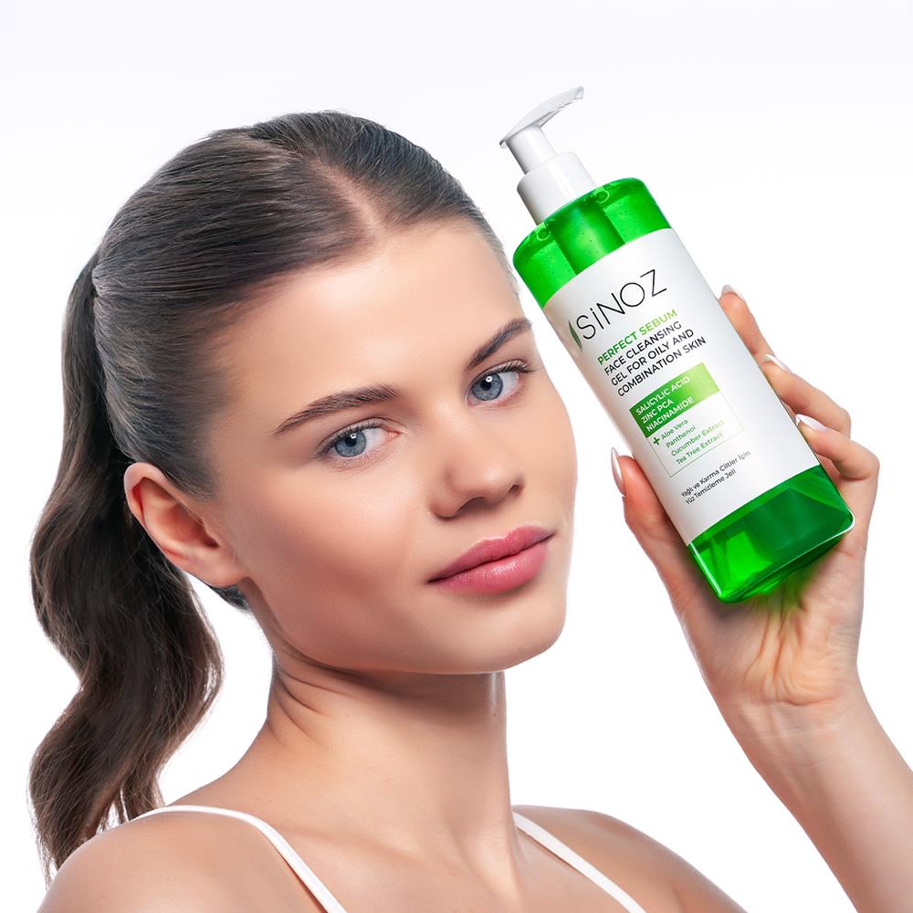 Sinoz Facial Cleansing Gel for Oily and Combination Skin 400ml