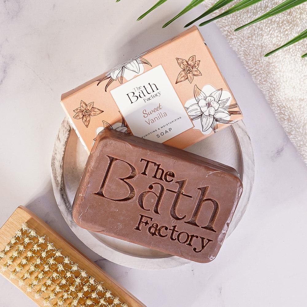 The Bath Factory Hand-, Gesichts- und Körperseife Vanille