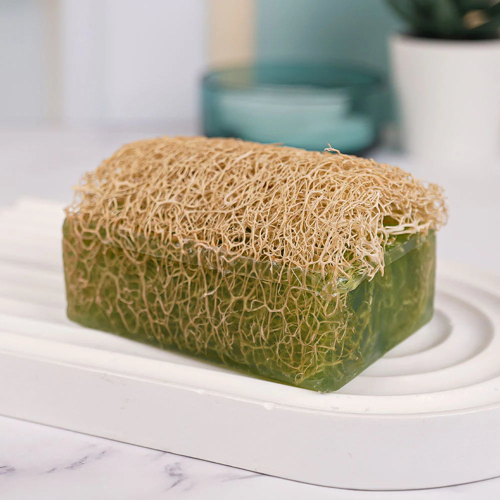 Pür Doğal 100% Natural Luffa Fiber Soap with Aloe Vera 130gr 